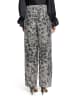 Betty Barclay Marlene-Hose im Glitzer-Look in Beige/Taupe