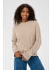 Kaffe Strickpullover KAjinie Loose fit in Feather Gray Melange