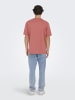 ONLY & SONS T-shirt in Dusty Cedar