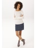 Aniston CASUAL Langarmshirt in wollweiß