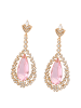 NAEMI Women Earrings in Rose Gold Pink