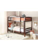 Beliani Hochbett REGAT in Braun - (W) 97 x (H) 147 x (L) 208 cm