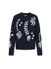 IZIA Women Sweater in navy