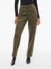 Vila Straight Leg Hose in Ivy Green