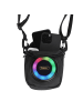 HOCO Hoco HC41 Bluetooth Lautsprecher 8W mit Schultertasche 1,5 L Schwarz in Schwarz