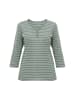 Finn Flare Langarmshirt Streifen in green