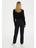 Kaffe Rollkragen Astrid Slim fit in Black deep
