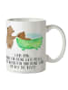 Mr. & Mrs. Panda Tasse Oma Baden mit Spruch in Weiß