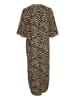 Kaffe Kleid KAmilia Relaxed fit in Chinchilla/Black Animal Print