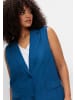 sheego Longweste in blaubeere