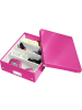 Leitz Organisationsbox Click & Store mittel pink