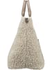 Abro Handtasche Raquel Faux Shearling 30004 in Tope