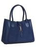 Samantha Look Shopper echt Leder in blau