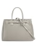 Cluty Handtasche echt Leder in grau