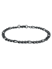 Adeliás Unisex Armband aus Edelstahl 18 cm in weiß