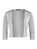 Vera Mont Strickbolero ohne Verschluss in Grau/Silber