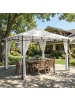 Outsunny Pavillon,360cm x 300cm x 275cm,schwarz