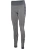 Hummel Hummel Leggings Hmlmt Shine Multisport Damen in QUIET SHADE/SHARKSKIN MELANGE