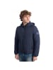 Roberto Pepe Luxury Blau Polyamid Herren gesteppt Jacke
