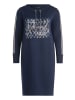 Betty Barclay Jerseykleid mit 3/4 Arm in dunkelblau
