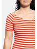 Queen Kerosin Queen Kerosin U-Boot T-Shirt in rot
