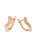 faina Women Earrings in Rose Gold Silver