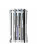 Licht-Erlebnisse Wandlampe EEK F (B)16.5 x (H)27.9 cm in Chrom Klar/Transparent
