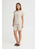 Oxmo Rundhalsshirt OXArnora in Beige