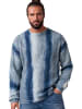 Carlo Colucci Strickpullover Fioritto in Hellblau