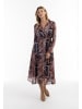 Albee Women Maxikleid Mit Paisley-Print in Schwarz Mehrfarbig