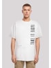 F4NT4STIC Heavy Oversize T-Shirt Take It Easy OVERSIZE TEE in weiß