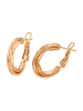 faina Women Hoop Earrings in Rose Gold