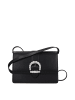 Jimmy Choo Schwarz Leder Umhängetasche