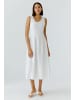 Oui Midikleid in optic white