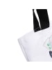 Mr. & Mrs. Panda Tote Bag Pinguin & Maus Wanderer ohne Spruch in Weiß