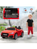 HOMCOM 12V Audi TT RS Kinderauto Rot