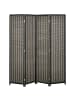 HOMCOM Paravent in Braun 180L x 1,9B x 180H cm