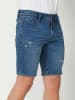 KOROSHI Bermuda Denim Stretch Regular Fit in blau