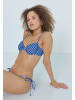 LSCN BY LASCANA Bügel-Bikini in graphic blue