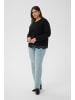 KAFFE curve Sweatshirt KCsophia Loose fit in Black Deep