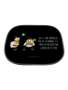 Mr. & Mrs. Panda Auto Sonnenblende Hummeln Kleeblatt mit Spruch in Schwarz