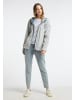 Schmuddelwedda Damen Funktionsjacke in Hellgrau Melange Icemint