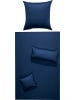 Erwin Müller Mako-Satin Bettwäsche Landshut in dunkelblau