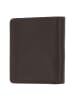 Golden Head Polo Geldbörse RFID Schutz Leder 10 cm dunkelbraun