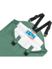 Normani Outdoor Sports Baby Regenhose mit Hosenträgern in Dunkelgrün
