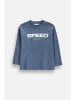 Coccodrillo Baumwoll-langarmshirt in blau