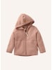 Hessnatur Fleece-Jacke in helles terrakotta