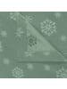 Erwin Müller Jacquard, Baumwollmischung Mitteldecke Marbella in salbei