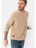 Camel Active Feinstrickpullover aus organic Cotton in Sand