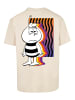 F4NT4STIC Oversize T-Shirt Die Biene Maja Willi Waves in sand